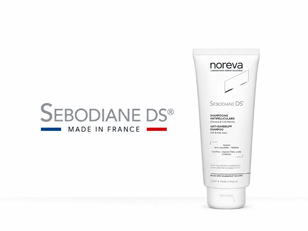 Dầu gội làm sạch và giảm ngứa Noreva Sebodiane DS Anti - Dandruff Shampoo 150ML