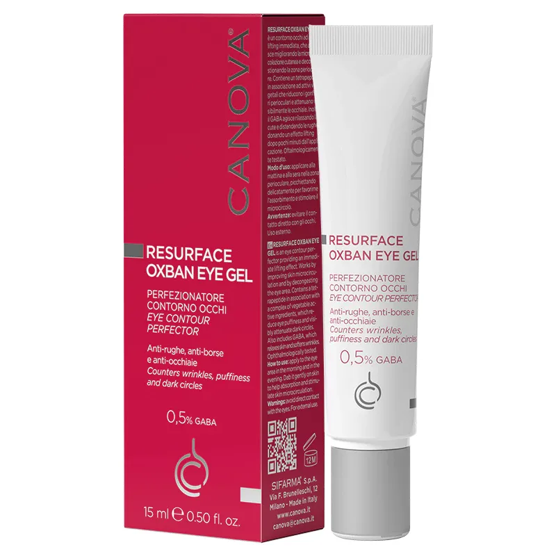 CANOVA RESURFACE OXBAN EYE GEL - EYE CONTOUR PERFECTOR Kem mắt  giảm thâm, chống nhăn vùng mắt 15ml