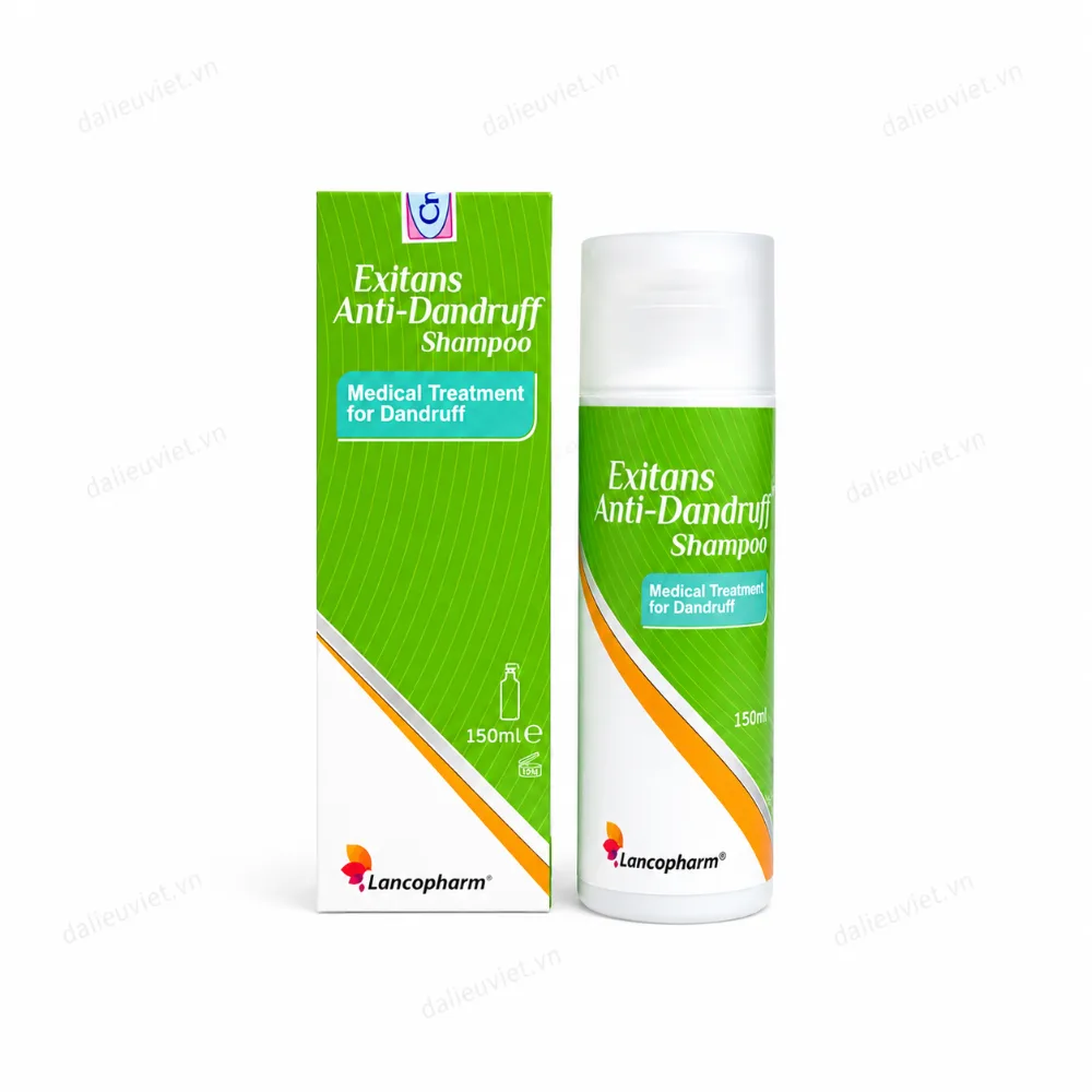 Dầu gội Anti- Dandruff Shampoo Lancopharm Exitans 150ml