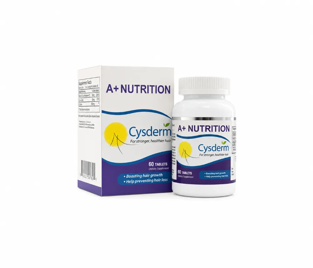 Viên Uống Chăm Sóc Da, Móng, Tóc – A+ NUTRITION CYSDERM Hộp 60 viên
