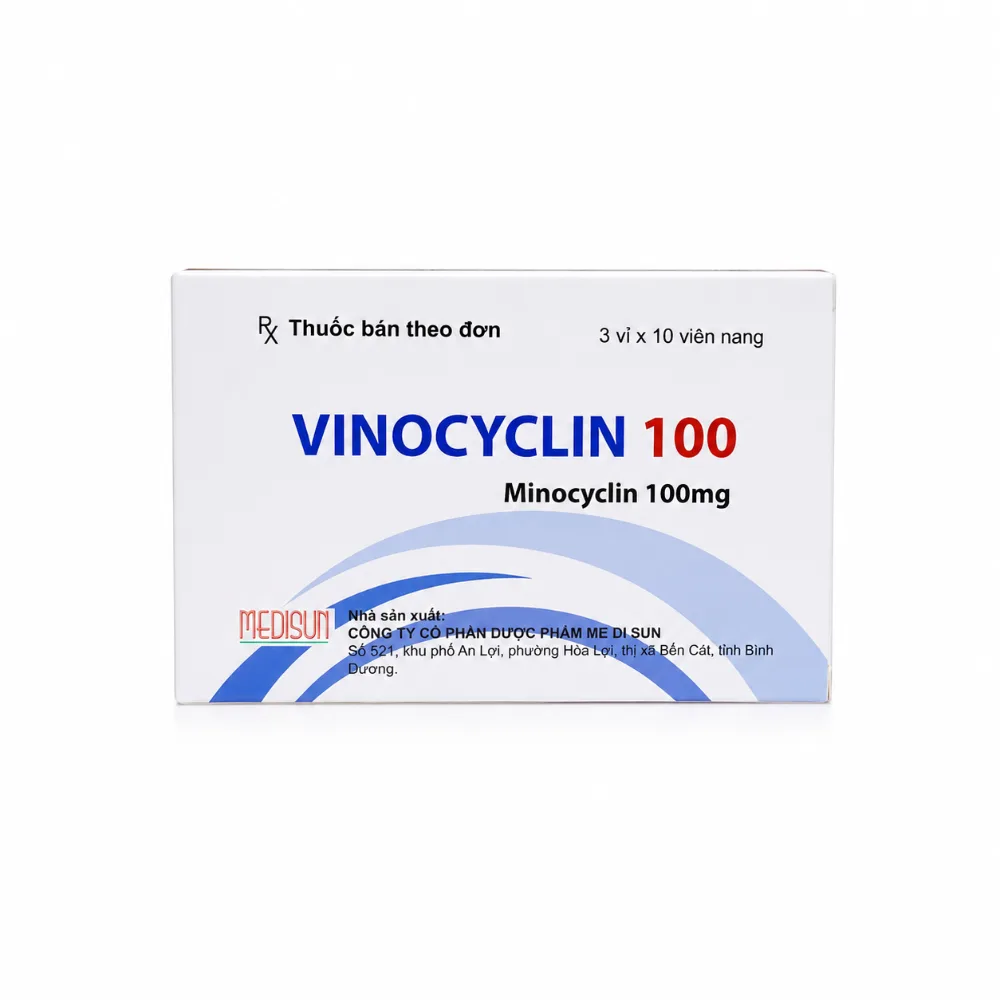 Vinocyclin 100 (Minocyclin 100mg)
