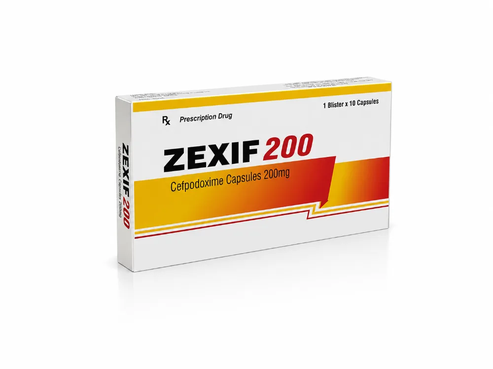 Zexif (Cefpodoxime) 200mg