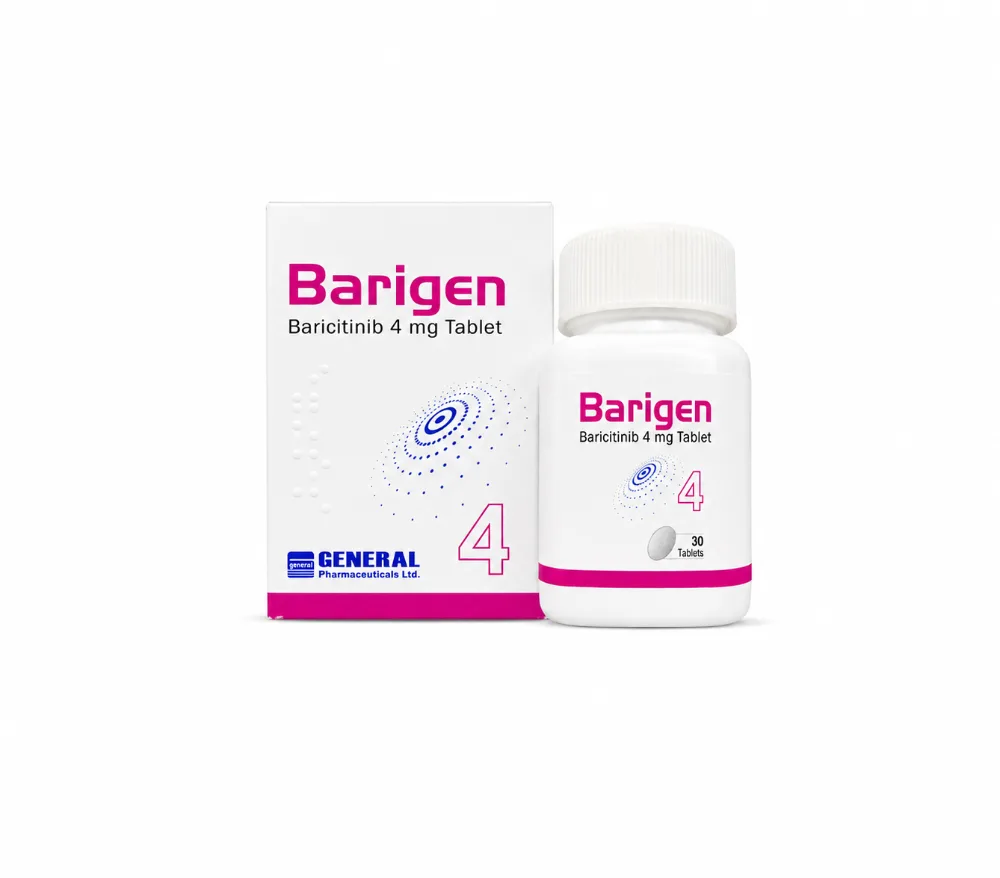 Barigen (Baricitinib) 4mg Thuốc ức chế JAK trong điều trị bệnh viêm và rối loạn miễn dịch