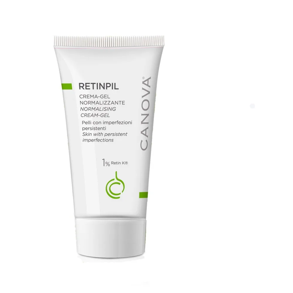 CANOVA RETINPIL / Kem-gel ngừa mụn chuyên sâu, kiểm soát nhờn, trẻ hóa da 50ml
