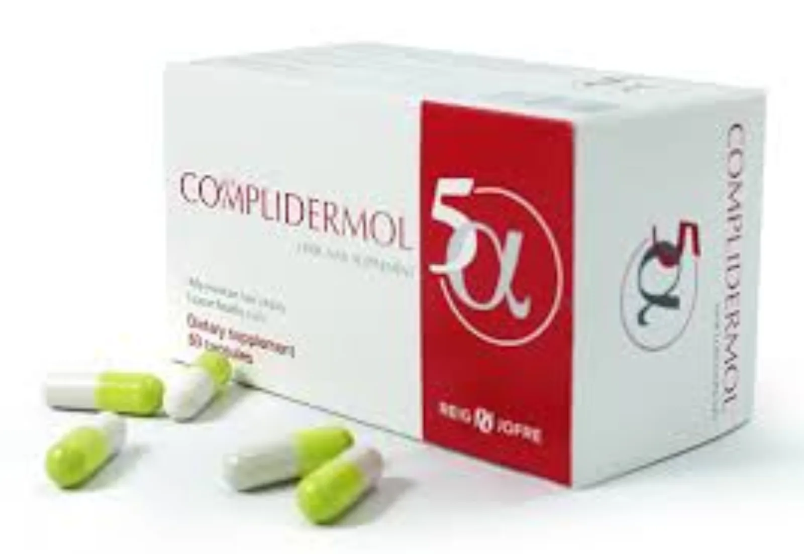 Complidermol 5 Alfa - Viên uống chống rụng tóc