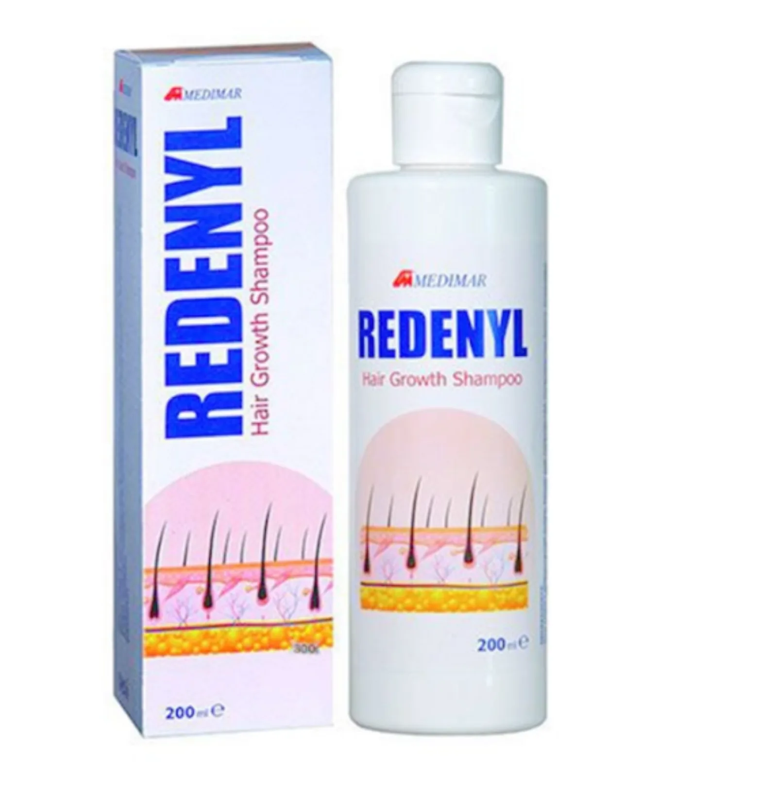 Dầu gội đầu chống rụng tóc và chống gàu REDENYL 200ML