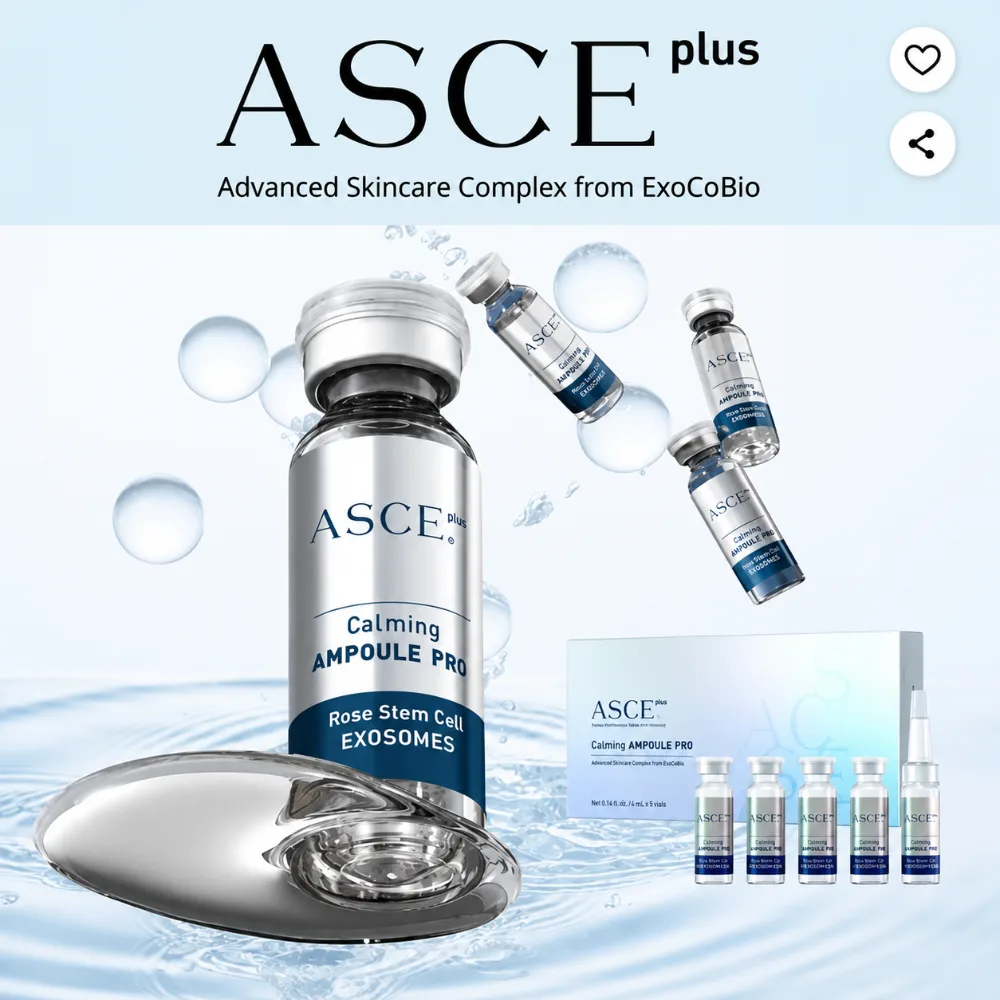 ASCEplus calming ampoule platinum lọ 3,5ml Tinh chất phục hồi đa tầng