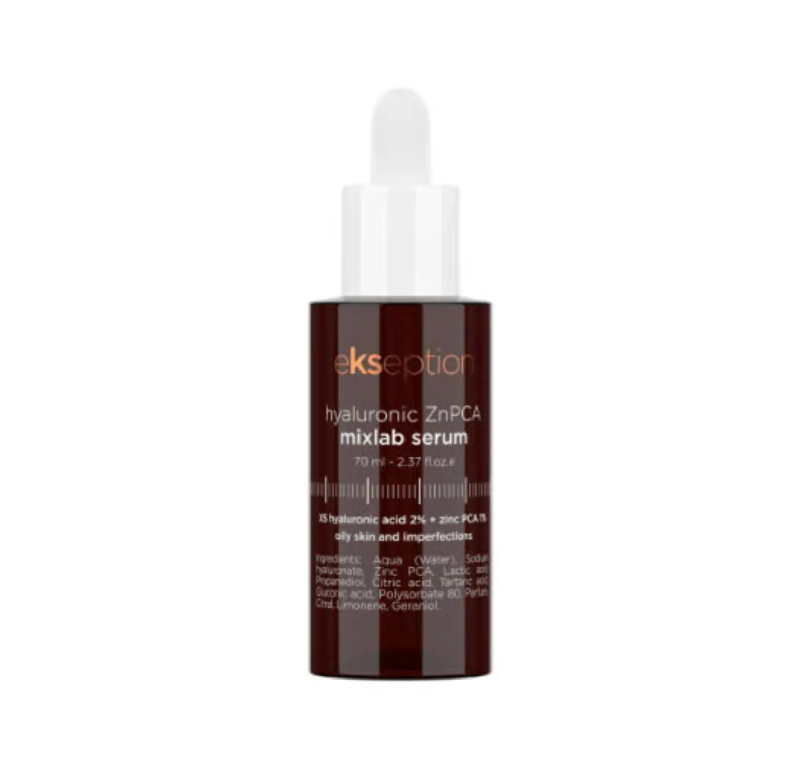 Ekseption Hyaluronic ZnPCA mixlab - Serum giảm mụn trứng cá, kiềm dầu, kháng viêm