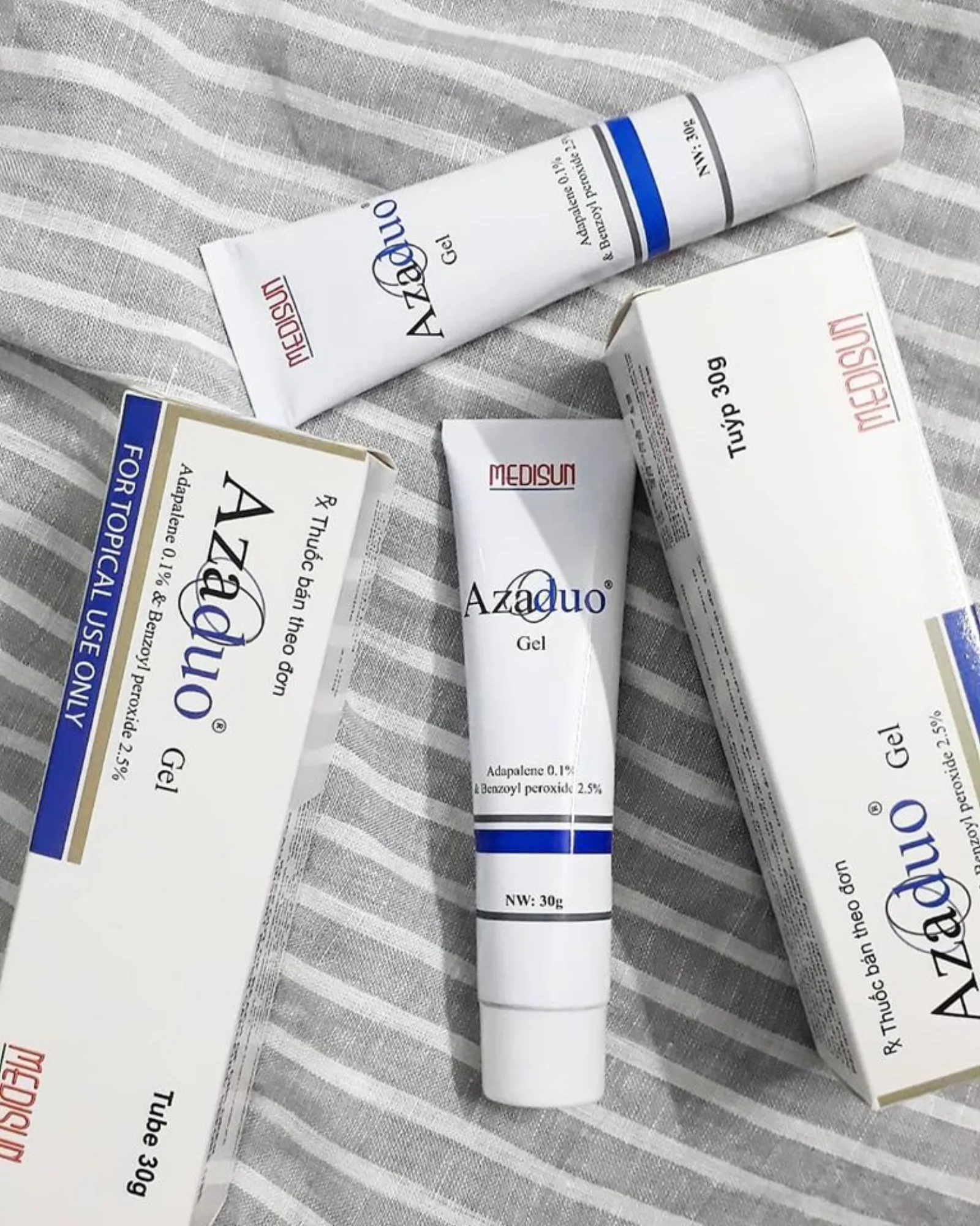 Gel trị mụn Azaduo gel 30g