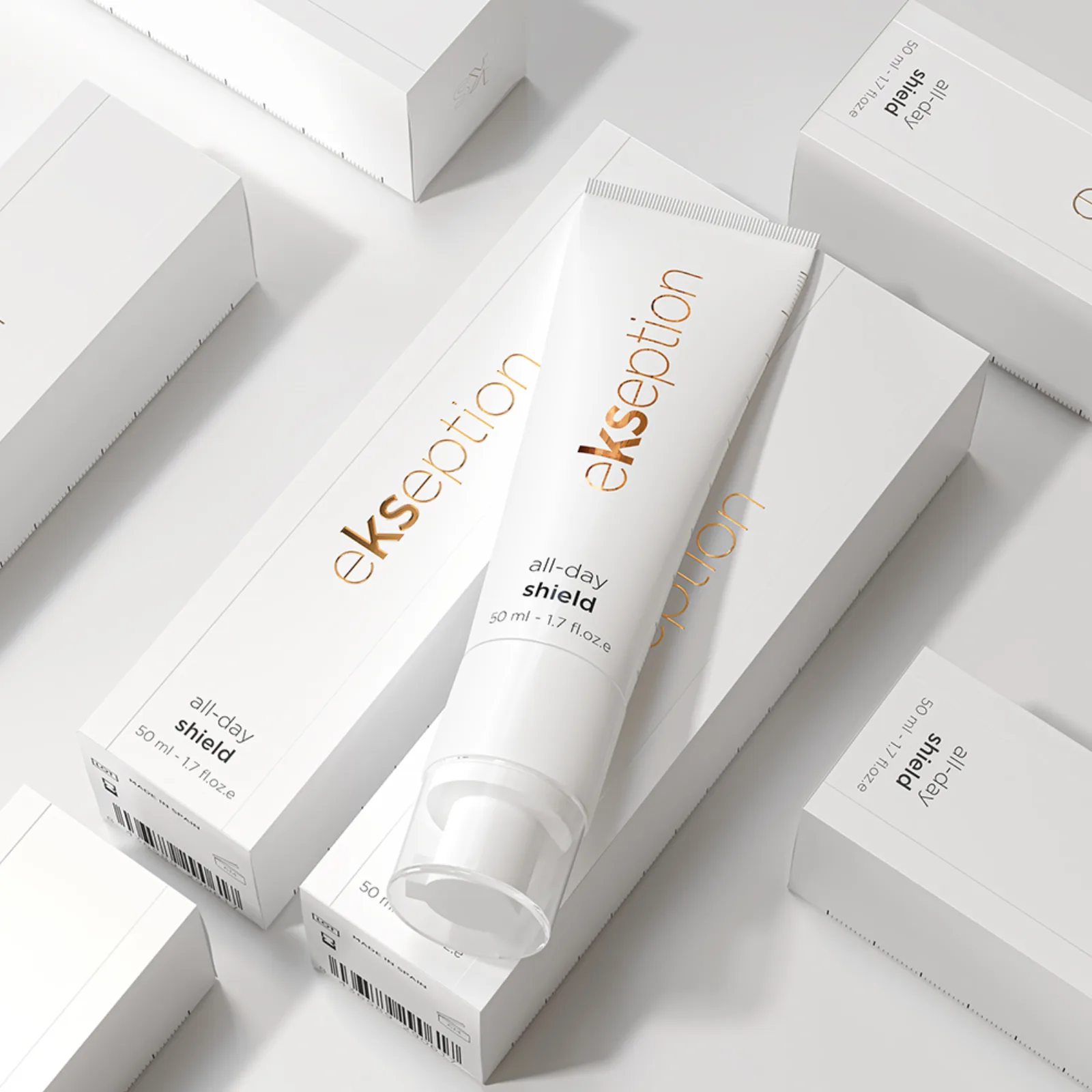 Kem chống nắng ngăn lão hóa Ekseption All Day Shield SPF50 50ml
