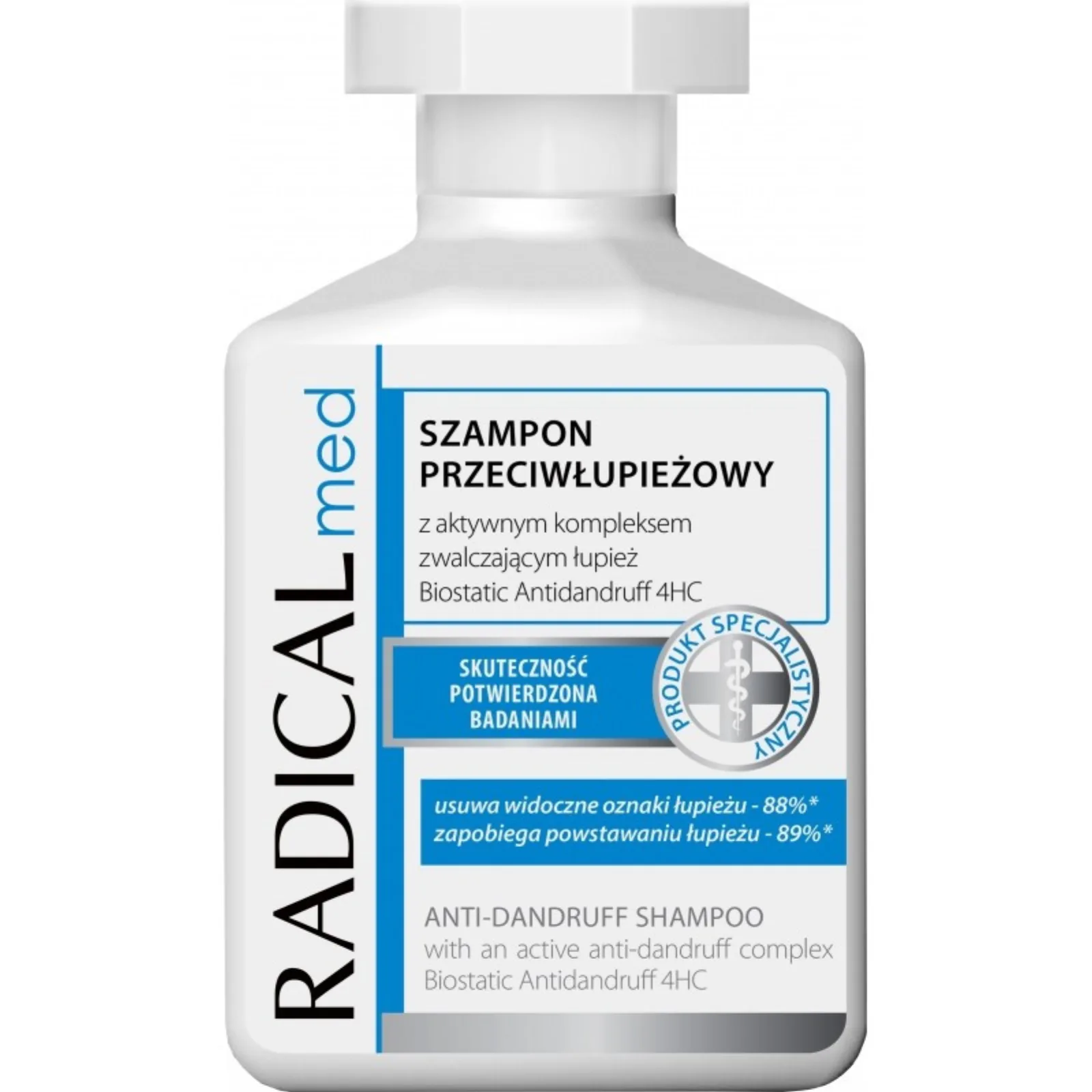 Radical Med Anti-dandruff Shampoo 300ml - Dầu gội ngừa gầu