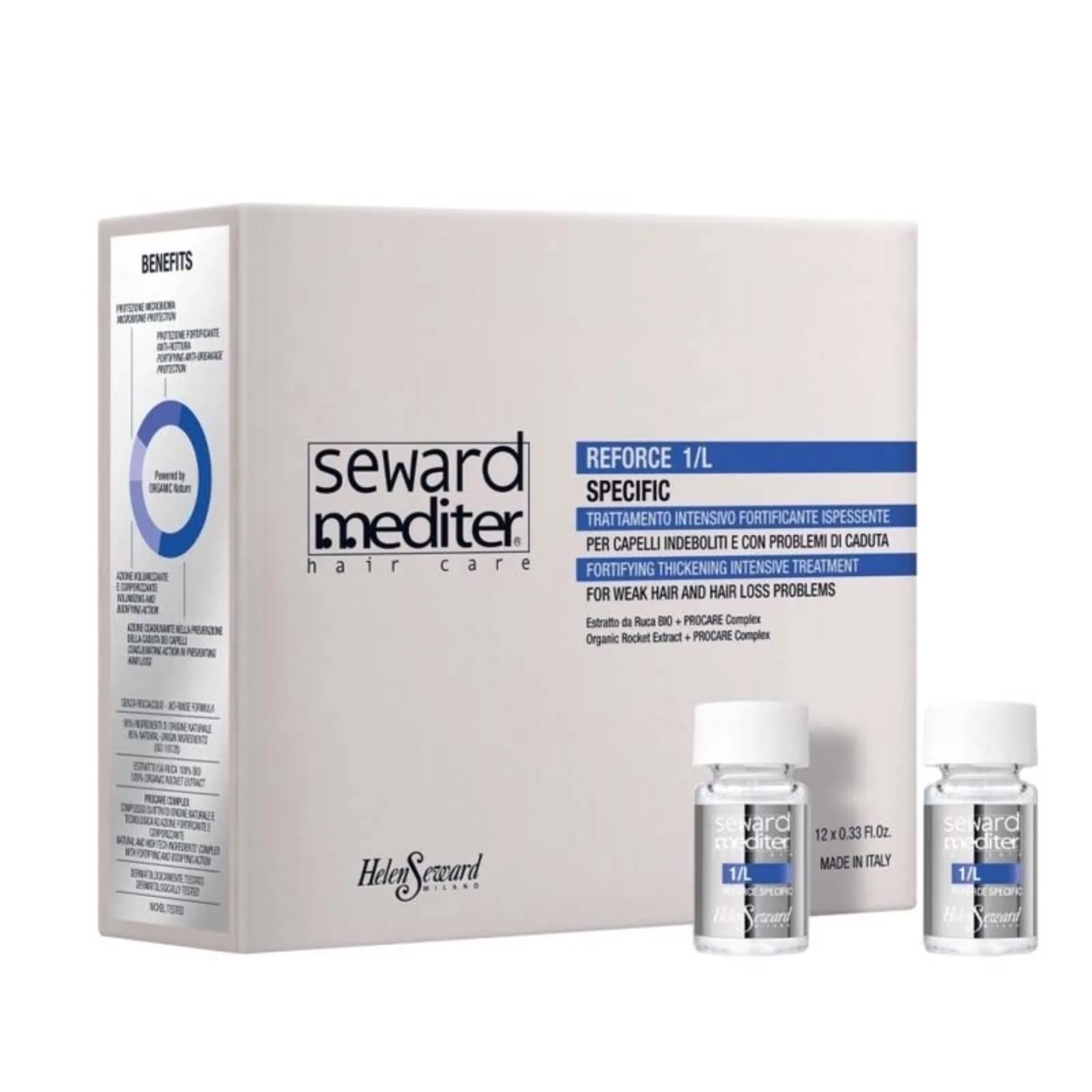 Seward Mediter tinh chất hỗ trợ rụng tóc 12x10ml