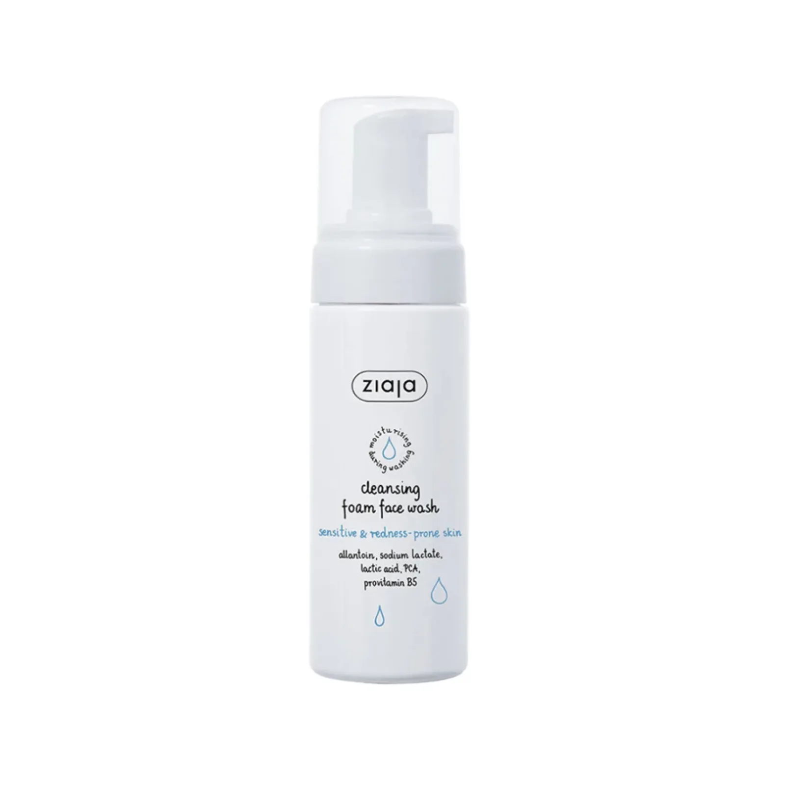 ZIAJA CLEANSING FOAM FACE WASH - SỮA RỬA MẶT DẠNG BỌT SIÊU DỊU NHẸ NGỪA MẨN ĐỎ