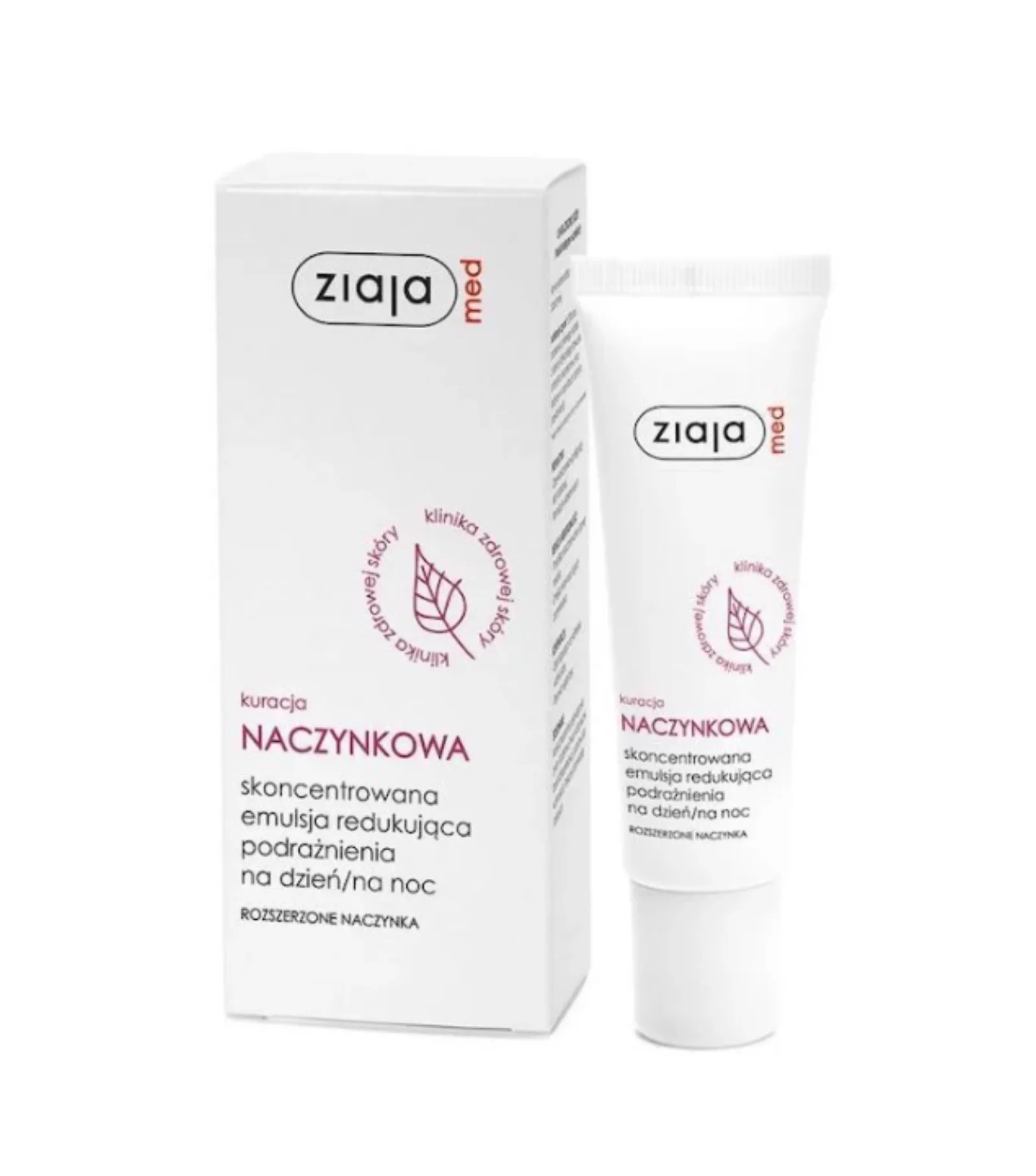 Ziaja Med Kuracja Naczynkowa tinh chất dịu da tăng cường hiệu quả bởi B5