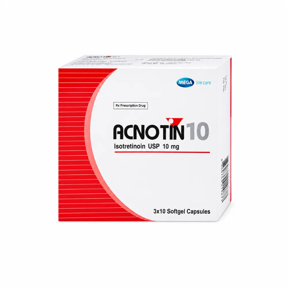 Acnotin 10mg Thuốc điều trị mụn trứng cá