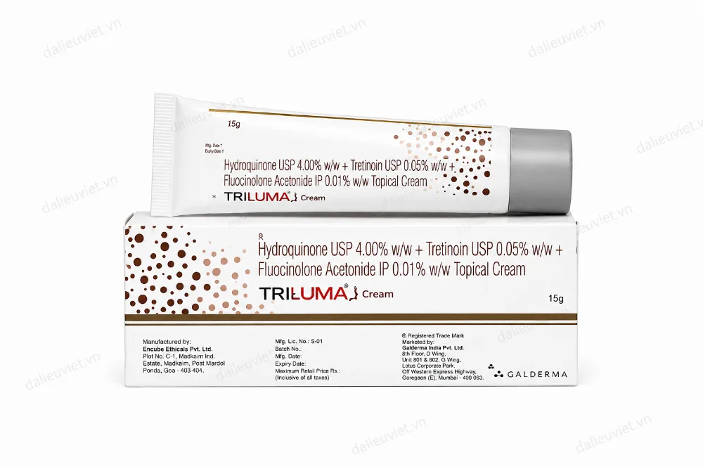 Kem hỗ trợ trị nám Triluma Cream 15g (Ấn Độ)