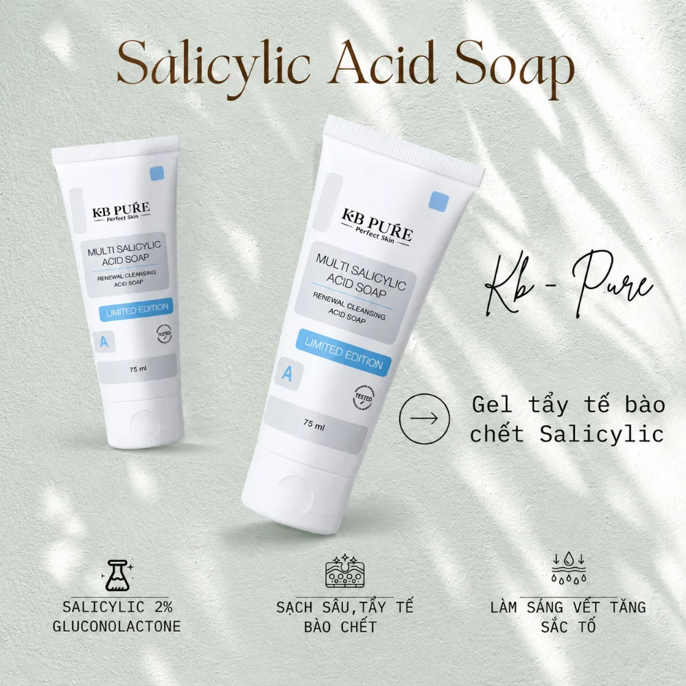 Gel tẩy tế bào chết KB Pure Salicylic 75ml