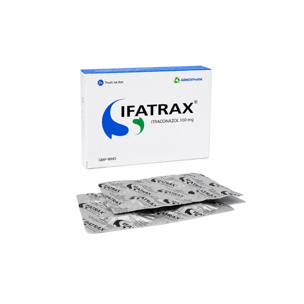 Ifatrax (Itraconazol) 100mg viên uống điều trị nấm hiệu quả